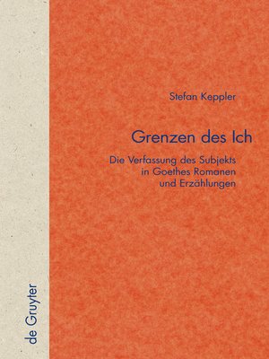 cover image of Grenzen des Ich